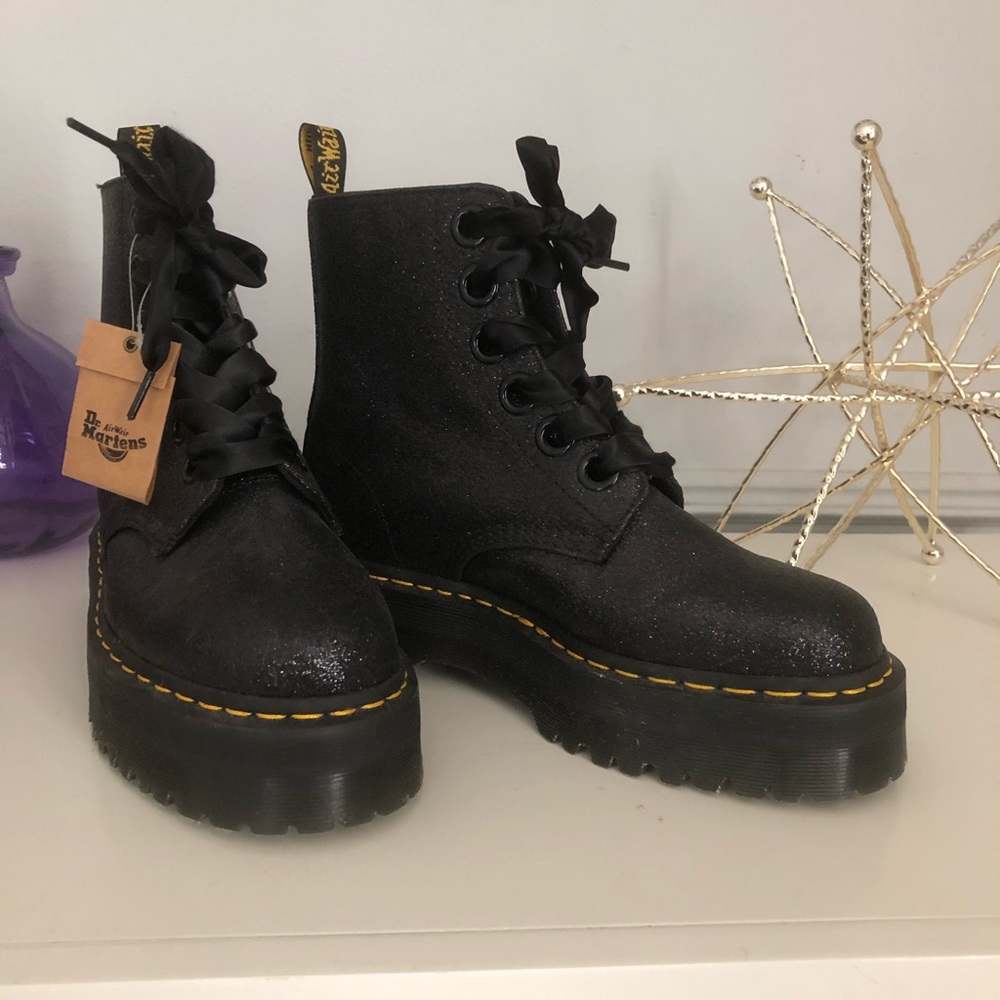 Doc Marten glitter Molly boots